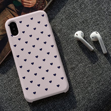 Cargar imagen en el visor de la galería, Funda para iPhone - Corazoncitos negros
